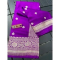 SEMI BANARAS SILK SAREE