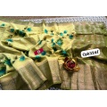 CREPE BINNI SAREE